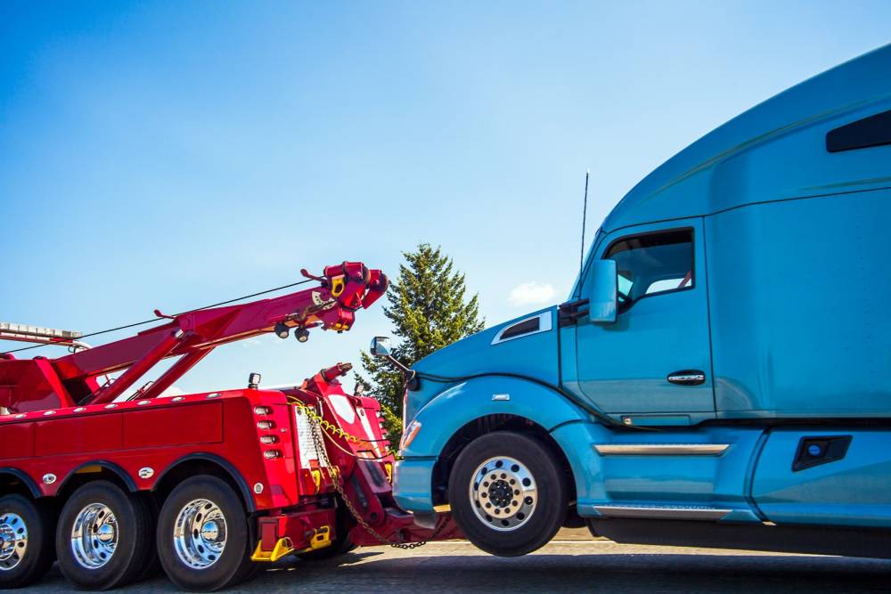 remorquage camion