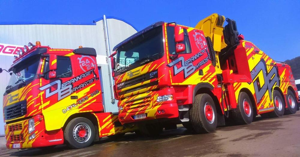 camions dépanneuse